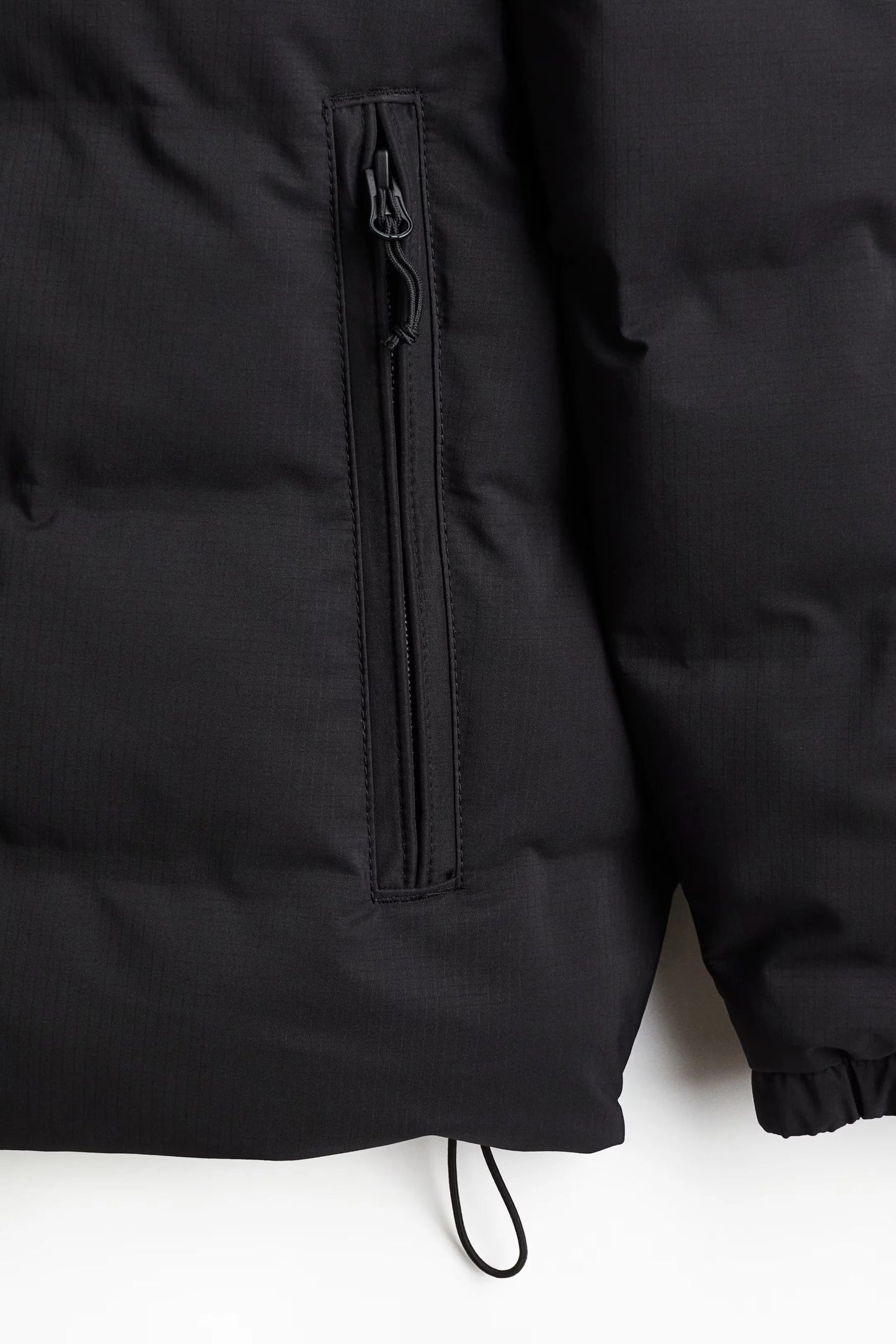 Hooded Puffer Jacket with Zip Closure | Lightweight Winter Outerwear