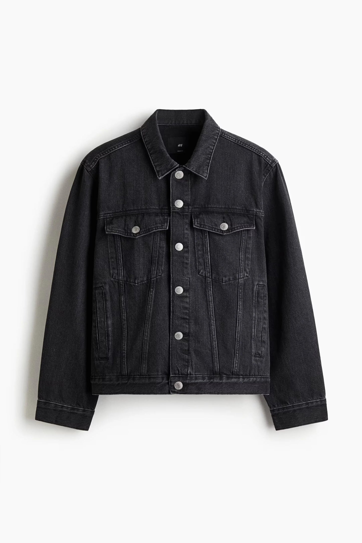 Black Denim Jacket | Classic Trucker Jacket for Everyday Wear