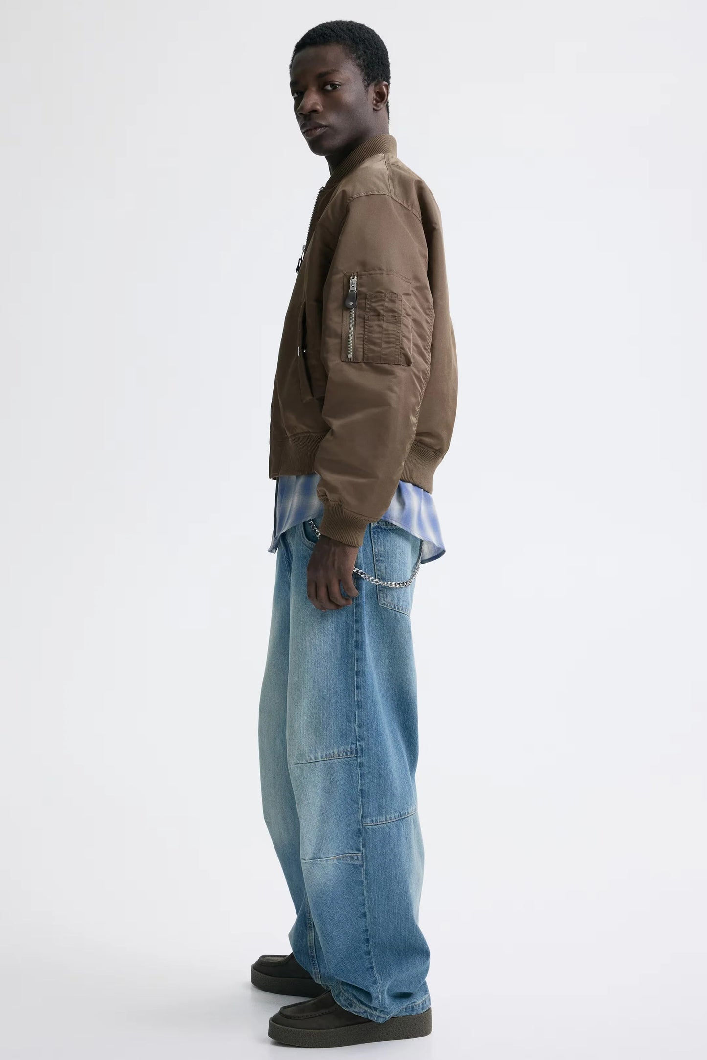 Classic Bomber Jacket with Zip Closure | Everyday Casual Outerwear